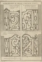 An illustration from De la distribution des maisons de plaisance, et de la decoration des edifices en general (1737)