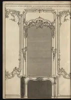 An illustration from De la distribution des maisons de plaisance, et de la decoration des edifices en general (1737)