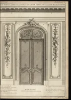 An illustration from De la distribution des maisons de plaisance, et de la decoration des edifices en general (1737)