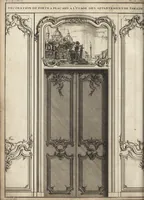 An illustration from De la distribution des maisons de plaisance, et de la decoration des edifices en general (1737)