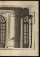 An illustration from De la distribution des maisons de plaisance, et de la decoration des edifices en general (1737)