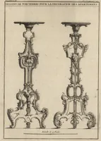 An illustration from De la distribution des maisons de plaisance, et de la decoration des edifices en general (1737)