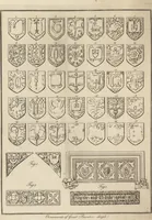 An illustration from The antiquaries museum : illustrating the antient architecture, painting, and sculpture of Great Britain, from the time of the Saxons to the introduction of the Grecian and Roman architecture by Inigo Jones in the reign of King James I. (1800)