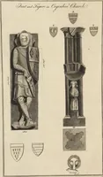 Picture 36 of 71 from The antiquaries museum : illustrating the antient architecture, painting, and sculpture of Great Britain, from the time of the Saxons to the introduction of the Grecian and Roman architecture by Inigo Jones in the reign of King James I. (1800), leaf 191