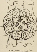An illustration from The antiquaries museum : illustrating the antient architecture, painting, and sculpture of Great Britain, from the time of the Saxons to the introduction of the Grecian and Roman architecture by Inigo Jones in the reign of King James I. (1800)