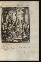 An illustration from De SS. martyrvm crvciatibvs Antonii Gallonii rom. Congregationis oratorii prebyteri liber : quo potissimum instrumenta & modi, quibus ijdem Christi martyres olim torquebantur, accuratissime tabellis expressa describuntur (1594)