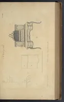 Picture 64 of 189 from The gentleman and cabinet-maker's director : being a large collection of the most elegant and useful designs of household furniture, in the most fashionable taste : including a great variety of chairs, cofas, beds, and couches : china-tables, dressing-tables, shaving-tables, bason-stands, and teakettle-stands : frames for marble-slabs, bureau-dressing-tables, and commodes : writing-tables, and library-tables : library-book-cases, organ-cases for private rooms, or churches, desks, and book-cases : dressing and writing-tables with book-cases, toilets, cabinets, and cloaths-presses : china-cases, china-shelves, and book-shelves : candle-stands, terms for busts, stands for china jars, and pedestals : cisterns for water, lanthorns, and chandeliers : fire-screens, brackets, and clock-cases : pier-glasses, and table-frames : girandoles, chimney-pieces, and picture-frames : stove-grates, boarders, frets, Chinese-railing, and brass-work, for furniture : and other ornaments : to which is prefixed, a short explanation of the five orders of architecture : with proper directions for executing the most difficult pieces, the mouldings being exhibited at large, and the dimensions of each design specified : the whole comprehended in two hundred copper-plates, neatly engraved ... (1762), leaf 170