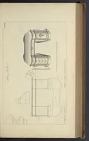 Picture 72 of 189 from The gentleman and cabinet-maker's director : being a large collection of the most elegant and useful designs of household furniture, in the most fashionable taste : including a great variety of chairs, cofas, beds, and couches : china-tables, dressing-tables, shaving-tables, bason-stands, and teakettle-stands : frames for marble-slabs, bureau-dressing-tables, and commodes : writing-tables, and library-tables : library-book-cases, organ-cases for private rooms, or churches, desks, and book-cases : dressing and writing-tables with book-cases, toilets, cabinets, and cloaths-presses : china-cases, china-shelves, and book-shelves : candle-stands, terms for busts, stands for china jars, and pedestals : cisterns for water, lanthorns, and chandeliers : fire-screens, brackets, and clock-cases : pier-glasses, and table-frames : girandoles, chimney-pieces, and picture-frames : stove-grates, boarders, frets, Chinese-railing, and brass-work, for furniture : and other ornaments : to which is prefixed, a short explanation of the five orders of architecture : with proper directions for executing the most difficult pieces, the mouldings being exhibited at large, and the dimensions of each design specified : the whole comprehended in two hundred copper-plates, neatly engraved ... (1762), leaf 190