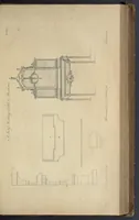 Picture 103 of 189 from The gentleman and cabinet-maker's director : being a large collection of the most elegant and useful designs of household furniture, in the most fashionable taste : including a great variety of chairs, cofas, beds, and couches : china-tables, dressing-tables, shaving-tables, bason-stands, and teakettle-stands : frames for marble-slabs, bureau-dressing-tables, and commodes : writing-tables, and library-tables : library-book-cases, organ-cases for private rooms, or churches, desks, and book-cases : dressing and writing-tables with book-cases, toilets, cabinets, and cloaths-presses : china-cases, china-shelves, and book-shelves : candle-stands, terms for busts, stands for china jars, and pedestals : cisterns for water, lanthorns, and chandeliers : fire-screens, brackets, and clock-cases : pier-glasses, and table-frames : girandoles, chimney-pieces, and picture-frames : stove-grates, boarders, frets, Chinese-railing, and brass-work, for furniture : and other ornaments : to which is prefixed, a short explanation of the five orders of architecture : with proper directions for executing the most difficult pieces, the mouldings being exhibited at large, and the dimensions of each design specified : the whole comprehended in two hundred copper-plates, neatly engraved ... (1762), leaf 258