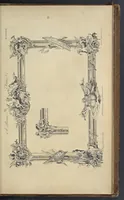 An illustration from The gentleman and cabinet-maker's director : being a large collection of the most elegant and useful designs of household furniture, in the most fashionable taste : including a great variety of chairs, cofas, beds, and couches : china-tables, dressing-tables, shaving-tables, bason-stands, and teakettle-stands : frames for marble-slabs, bureau-dressing-tables, and commodes : writing-tables, and library-tables : library-book-cases, organ-cases for private rooms, or churches, desks, and book-cases : dressing and writing-tables with book-cases, toilets, cabinets, and cloaths-presses : china-cases, china-shelves, and book-shelves : candle-stands, terms for busts, stands for china jars, and pedestals : cisterns for water, lanthorns, and chandeliers : fire-screens, brackets, and clock-cases : pier-glasses, and table-frames : girandoles, chimney-pieces, and picture-frames : stove-grates, boarders, frets, Chinese-railing, and brass-work, for furniture : and other ornaments : to which is prefixed, a short explanation of the five orders of architecture : with proper directions for executing the most difficult pieces, the mouldings being exhibited at large, and the dimensions of each design specified : the whole comprehended in two hundred copper-plates, neatly engraved ... (1762)