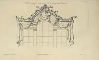 Picture 35 of 189 from The gentleman and cabinet-maker's director : being a large collection of the most elegant and useful designs of household furniture, in the most fashionable taste : including a great variety of chairs, cofas, beds, and couches : china-tables, dressing-tables, shaving-tables, bason-stands, and teakettle-stands : frames for marble-slabs, bureau-dressing-tables, and commodes : writing-tables, and library-tables : library-book-cases, organ-cases for private rooms, or churches, desks, and book-cases : dressing and writing-tables with book-cases, toilets, cabinets, and cloaths-presses : china-cases, china-shelves, and book-shelves : candle-stands, terms for busts, stands for china jars, and pedestals : cisterns for water, lanthorns, and chandeliers : fire-screens, brackets, and clock-cases : pier-glasses, and table-frames : girandoles, chimney-pieces, and picture-frames : stove-grates, boarders, frets, Chinese-railing, and brass-work, for furniture : and other ornaments : to which is prefixed, a short explanation of the five orders of architecture : with proper directions for executing the most difficult pieces, the mouldings being exhibited at large, and the dimensions of each design specified : the whole comprehended in two hundred copper-plates, neatly engraved ... (1762), leaf 98