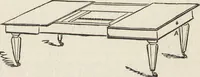 An illustration from Beeton's housewife's treasury of domestic information : comprising complete and practical instructions on the house and its furniture, artistic decoration economy, toilet, children, etiquette, domestic and fancy needlework, dressmaking and millinery, and all other household matters : with every requisite direction to secure the comfort, elegance, and prosperity of the home : a companion volume to "Mrs. Beeton's book of household management" : profusely illustrated (1879)