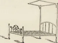 Picture 68 of 362 from Beeton's housewife's treasury of domestic information : comprising complete and practical instructions on the house and its furniture, artistic decoration economy, toilet, children, etiquette, domestic and fancy needlework, dressmaking and millinery, and all other household matters : with every requisite direction to secure the comfort, elegance, and prosperity of the home : a companion volume to "Mrs. Beeton's book of household management" : profusely illustrated (1879), leaf 214