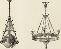 An illustration from Beeton's housewife's treasury of domestic information : comprising complete and practical instructions on the house and its furniture, artistic decoration economy, toilet, children, etiquette, domestic and fancy needlework, dressmaking and millinery, and all other household matters : with every requisite direction to secure the comfort, elegance, and prosperity of the home : a companion volume to "Mrs. Beeton's book of household management" : profusely illustrated (1879)