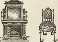 An illustration from Beeton's housewife's treasury of domestic information : comprising complete and practical instructions on the house and its furniture, artistic decoration economy, toilet, children, etiquette, domestic and fancy needlework, dressmaking and millinery, and all other household matters : with every requisite direction to secure the comfort, elegance, and prosperity of the home : a companion volume to "Mrs. Beeton's book of household management" : profusely illustrated (1879)