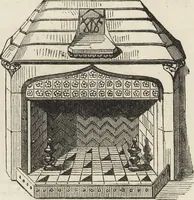 Picture 123 of 362 from Beeton's housewife's treasury of domestic information : comprising complete and practical instructions on the house and its furniture, artistic decoration economy, toilet, children, etiquette, domestic and fancy needlework, dressmaking and millinery, and all other household matters : with every requisite direction to secure the comfort, elegance, and prosperity of the home : a companion volume to "Mrs. Beeton's book of household management" : profusely illustrated (1879), leaf 298