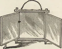 Picture 130 of 362 from Beeton's housewife's treasury of domestic information : comprising complete and practical instructions on the house and its furniture, artistic decoration economy, toilet, children, etiquette, domestic and fancy needlework, dressmaking and millinery, and all other household matters : with every requisite direction to secure the comfort, elegance, and prosperity of the home : a companion volume to "Mrs. Beeton's book of household management" : profusely illustrated (1879), leaf 301