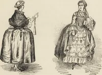 Picture 193 of 362 from Beeton's housewife's treasury of domestic information : comprising complete and practical instructions on the house and its furniture, artistic decoration economy, toilet, children, etiquette, domestic and fancy needlework, dressmaking and millinery, and all other household matters : with every requisite direction to secure the comfort, elegance, and prosperity of the home : a companion volume to "Mrs. Beeton's book of household management" : profusely illustrated (1879), leaf 635