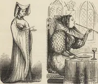 Picture 195 of 362 from Beeton's housewife's treasury of domestic information : comprising complete and practical instructions on the house and its furniture, artistic decoration economy, toilet, children, etiquette, domestic and fancy needlework, dressmaking and millinery, and all other household matters : with every requisite direction to secure the comfort, elegance, and prosperity of the home : a companion volume to "Mrs. Beeton's book of household management" : profusely illustrated (1879), leaf 637
