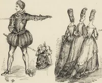 An illustration from Beeton's housewife's treasury of domestic information : comprising complete and practical instructions on the house and its furniture, artistic decoration economy, toilet, children, etiquette, domestic and fancy needlework, dressmaking and millinery, and all other household matters : with every requisite direction to secure the comfort, elegance, and prosperity of the home : a companion volume to "Mrs. Beeton's book of household management" : profusely illustrated (1879)
