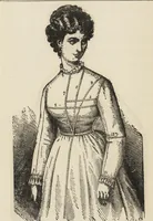 An illustration from Beeton's housewife's treasury of domestic information : comprising complete and practical instructions on the house and its furniture, artistic decoration economy, toilet, children, etiquette, domestic and fancy needlework, dressmaking and millinery, and all other household matters : with every requisite direction to secure the comfort, elegance, and prosperity of the home : a companion volume to "Mrs. Beeton's book of household management" : profusely illustrated (1879)