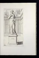 Picture 26 of 55 from Villa Pamphilia : eiusque palatium, cum suis prospectibus, statuae, fontes, vivaria, theatra, areolae, plantarum, viarumque ordines, cum eiusdem villae absoluta delineatione (1650), leaf 102