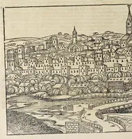 An illustration from Registrum huius operis libri cronicarum cu[m] figuris et ymagi[ni]bus ab inicio mu[n]di