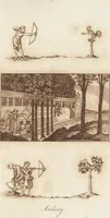 Picture 6 of 41 from Glig-gamena angel-deod, or, The sports and pastimes of the people of England : including the rural and domestic recreations, May-games, mummeries, pageants, processions, and pompous spectacles, from the earliest period to the present time : illustrated by engravings selected from ancient paintings in which are represented most of the popular diversions (1810), leaf 124