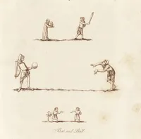 Picture 9 of 41 from Glig-gamena angel-deod, or, The sports and pastimes of the people of England : including the rural and domestic recreations, May-games, mummeries, pageants, processions, and pompous spectacles, from the earliest period to the present time : illustrated by engravings selected from ancient paintings in which are represented most of the popular diversions (1810), leaf 178