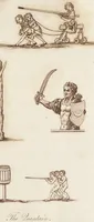 An illustration from Glig-gamena angel-deod, or, The sports and pastimes of the people of England : including the rural and domestic recreations, May-games, mummeries, pageants, processions, and pompous spectacles, from the earliest period to the present time : illustrated by engravings selected from ancient paintings in which are represented most of the popular diversions (1810)
