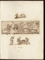 Picture 2 of 41 from Glig-gamena angel-deod, or, The sports and pastimes of the people of England : including the rural and domestic recreations, May-games, mummeries, pageants, processions, and pompous spectacles, from the earliest period to the present time : illustrated by engravings selected from ancient paintings in which are represented most of the popular diversions (1810), leaf 72
