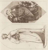 An illustration from Legends of the monastic orders : as represented in the fine arts (1890)