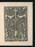 An illustration from Ornati d'invenzione di Raffaele Sanzio di Urbino esistenti nel coro di S. Pietro in Perugia : in numero venti rami (1811)