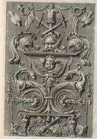 An illustration from Ornati d'invenzione di Raffaele Sanzio di Urbino esistenti nel coro di S. Pietro in Perugia : in numero venti rami (1811)