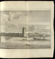 Picture 7 of 23 from Reizen van Cornelis de Bruyn, door de vermaardste deelen van Klein Asia, de eylanden Scio, Rhodus, Cyprus, Metelino, Stanchio, &c., mitsgaders de voornaamste steden van Aegypten, Syrien en Palestina : verrijkt met meer als 200 kopere konstplaaten, vertoonende de beroemdste landschappen, steden, &c. alles door den autheur selfs na het leven afgetekend (1698), leaf 308
