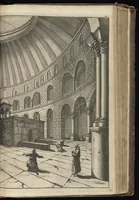 An illustration from Reizen van Cornelis de Bruyn, door de vermaardste deelen van Klein Asia, de eylanden Scio, Rhodus, Cyprus, Metelino, Stanchio, &c., mitsgaders de voornaamste steden van Aegypten, Syrien en Palestina : verrijkt met meer als 200 kopere konstplaaten, vertoonende de beroemdste landschappen, steden, &c. alles door den autheur selfs na het leven afgetekend (1698)