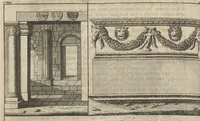 An illustration from Reizen van Cornelis de Bruyn, door de vermaardste deelen van Klein Asia, de eylanden Scio, Rhodus, Cyprus, Metelino, Stanchio, &c., mitsgaders de voornaamste steden van Aegypten, Syrien en Palestina : verrijkt met meer als 200 kopere konstplaaten, vertoonende de beroemdste landschappen, steden, &c. alles door den autheur selfs na het leven afgetekend (1698)