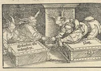 Picture 9 of 14 from Officia M.T.C. : ein Bůch, so Marcus Tullius Cicero der Römer, zů seynem Sune Marco, von den tugentsamen Ämptern vnd Zůgehörungen, eynes wol vnd rechtlebenden Menschen (1531), leaf 145