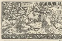 Picture 11 of 14 from Officia M.T.C. : ein Bůch, so Marcus Tullius Cicero der Römer, zů seynem Sune Marco, von den tugentsamen Ämptern vnd Zůgehörungen, eynes wol vnd rechtlebenden Menschen (1531), leaf 155