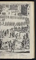 An illustration from Les marques d'honneur de la maison de Tassis (1645)