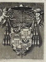 An illustration from Les marques d'honneur de la maison de Tassis (1645)