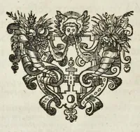 An illustration from Les marques d'honneur de la maison de Tassis (1645)
