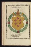 An illustration from Ordenliche Beschreybung der fürstlichen Hochzeyt, die da gehalten ist worden, durch den durchleüchtigen, hochgebornen Fürsten vnnd Herrn, Herrn Wilhelm Pfaltzgraf beim Rheyn, Hertzog inn Obern vnd Nidern Bayern [et]c. mit dem hochgebornen Fräwlin Renatta, geborne Hertzogin auss Luttringe[n] : den 21. Tag Februarij, des 1568. Jars, in der fürstlichen Statt München, vnd an die kaiserliche Maiestet geschriben, vnd ... in teütsche Carmina gestellt (1568)