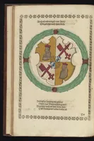 An illustration from Ordenliche Beschreybung der fürstlichen Hochzeyt, die da gehalten ist worden, durch den durchleüchtigen, hochgebornen Fürsten vnnd Herrn, Herrn Wilhelm Pfaltzgraf beim Rheyn, Hertzog inn Obern vnd Nidern Bayern [et]c. mit dem hochgebornen Fräwlin Renatta, geborne Hertzogin auss Luttringe[n] : den 21. Tag Februarij, des 1568. Jars, in der fürstlichen Statt München, vnd an die kaiserliche Maiestet geschriben, vnd ... in teütsche Carmina gestellt (1568)