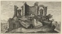 An illustration from Vestigi delle antichita di Roma, Tivoli, Pozzvolo et altri lvochi (1606)