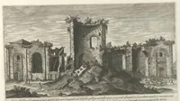 An illustration from Vestigi delle antichita di Roma, Tivoli, Pozzvolo et altri lvochi (1606)