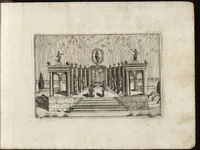 An illustration from Dem durchleichtigisten Fürsten vnd Herrn Herrn Maximilian Emmanuel in Ober- vnd Nidern Baijrn, auch der Obern Pfaltz Herzoge[n], Pfaltzgrafen beij Rhein, dess Heil. Röm. Reichs Ertztruchsess und Churfürsten, Landgraffen zu Leichtenberg &c (1685)