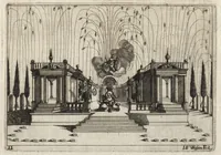 An illustration from Dem durchleichtigisten Fürsten vnd Herrn Herrn Maximilian Emmanuel in Ober- vnd Nidern Baijrn, auch der Obern Pfaltz Herzoge[n], Pfaltzgrafen beij Rhein, dess Heil. Röm. Reichs Ertztruchsess und Churfürsten, Landgraffen zu Leichtenberg &c (1685)