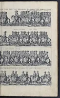 Picture 2 of 20 from The entertainment of his most excellent majestie Charles II, in his passage through the city of London to his coronation : containing an exact account of the whole solemnity, the triumphal arches, and cavalcade delineated in sculpture ; the speeches and impresses illustrated from antiquity : to these is added a brief narrative of His Majestie's solemn coronation : with his magnificent proceedings, and royal feast in Westminster-Hall (1662), leaf 12