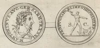 An illustration from Numismata imperatorum romanorum praestantiora a Julio Caesare ad Postumum et tyrannos (1694)